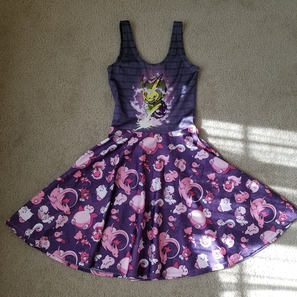 Living Dead Pokemon Anime Zombiechu Dress - Picture 1 of 6